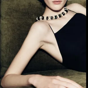 Zara combination bead necklace‎ NWT thumbnail 1