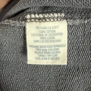 Aerie Women's Sz XL Gray Cowl Neck Cozy Boho Front Pocket Pullover Sweater Y2K thumbnail 7