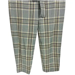 Aritzia‎ Wilfred Plaid Tie Belt Trouser Pants Sz 4 Academia Preppy Career Office thumbnail 7