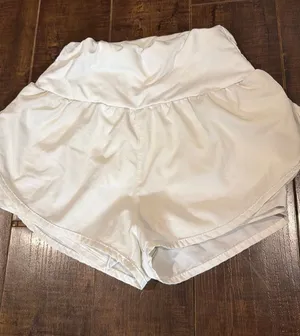 Shein Athletic Shorts White thumbnail 1