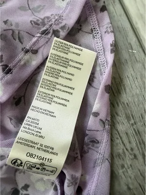 Free People Y2K Coquette Twosie for One Mesh Lilac Ditsy Floral Combo Tank small thumbnail 6