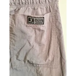 WomenS VTG prAna Lightweight Hiking Summer Waist Pants Made in USA Sz M thumbnail 4