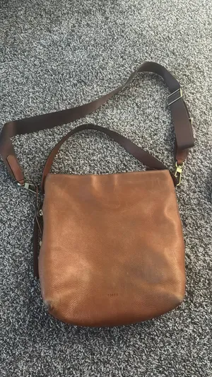 Fossil Brown Leather Bag thumbnail 4