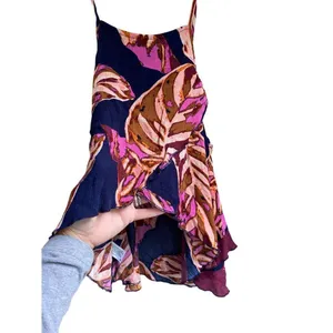 Mossimo size medium flared layered tank top thumbnail 2