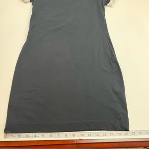 Nike Fitted Womens Black Dress‎ Swoosh SZ Medium Tight Fit Athleisure Streetwear thumbnail 8