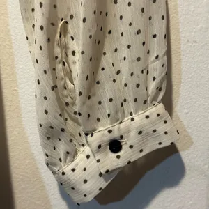 Zara‎ size m polka dot dress thumbnail 5