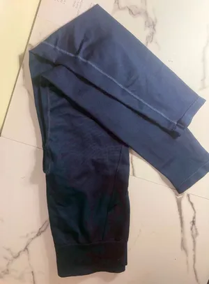 Size M PROZIS Blue Ruched Scrunch Leggings thumbnail 1