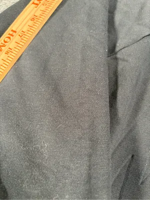 Nike Black Cropped Crewneck Sweatshirt logo medium thumbnail 3