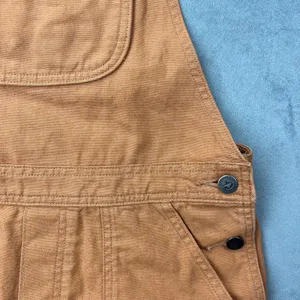 Patagonia Stand Up Shortalls S Umber Brown Organic Cotton Canvas Overalls thumbnail 14