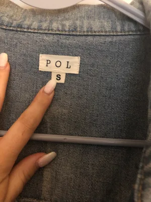 POL Oversized Boutique Studded Jean Jacket thumbnail 4