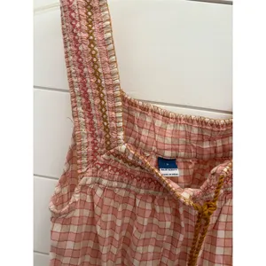 Old Navy‎ Women's Pink Gingham Sleeveless Knee Length Dress Size S thumbnail 4
