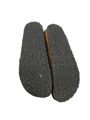 Birkenstock Buckley Shearling Clogs Black Suede Lined Slip-On Shoes Size 38 US 7 thumbnail 11