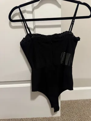 Princess Polly black corset bodysuit thumbnail 3