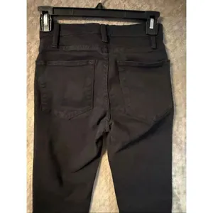 Frame Le High Skinny Black Denim Jeans Cotton Blend Non Ripped size 24 #765 thumbnail 3