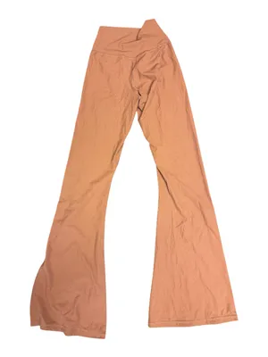 Sunzel Ribbed Flare Leggings – Light Brown Clay, Size S, NWOT thumbnail 3