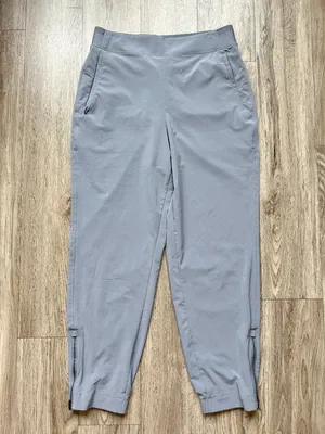 Athleta Brooklyn Heights High Rise Jogger in Coastline Gray Athleisure Size 8 thumbnail 5