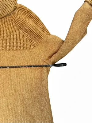 L.L.Bean Women's SuperSoft Waffle Sweater, Turtleneck Brown Medium thumbnail 4