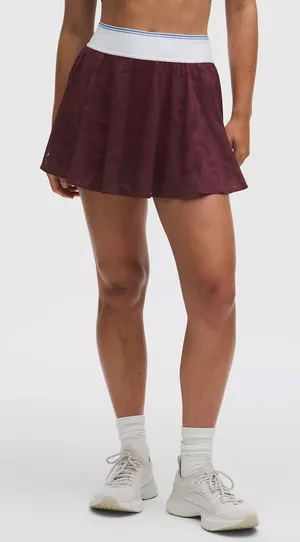 Lululemon Medium Paisley-Mesh 3.5” Tennis Skirt thumbnail 1