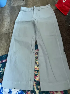 Madewell Slim Emmett Wide-Leg Crop Pants 27 thumbnail 16