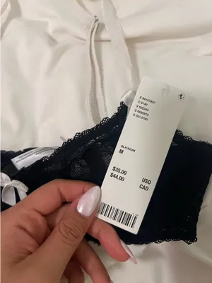 Urban Outfitters Out from under black lace balconette bra thumbnail 4