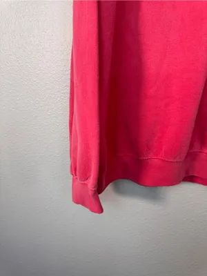 Anthropologie Pink 1995 Crewneck Sweatshirt Womens M Oversized Casual Athlesuire thumbnail 11