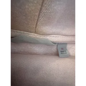 Athleta Funnel Neck Sweatshirt Women's Medium Pink Thumbholes Pullover Cozy thumbnail 5