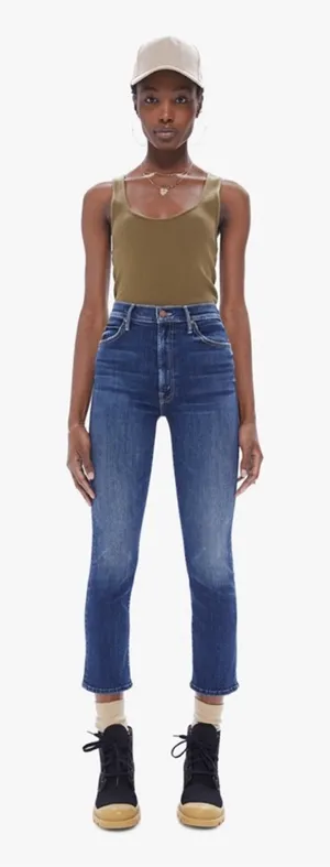 Mother Swooner Rascal Ankle Jeans in Don’t Mind Me thumbnail 1