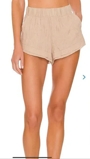 Free People Lets Go Out Short Khaki thumbnail 4