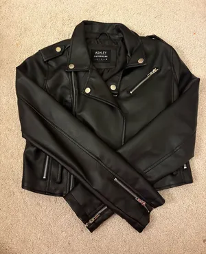 Leather Jacket Ashley by 26 International Black thumbnail 1