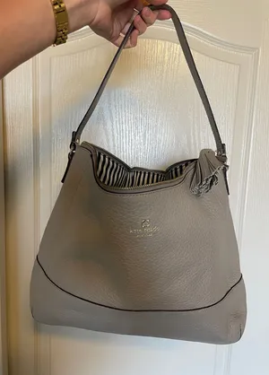 Beige Kate Spade Leather Bag thumbnail 1