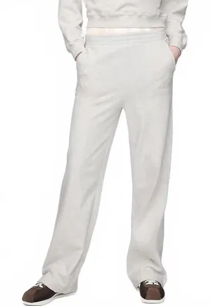 Gap Tall Heavyweight French Terry Seamed Straight Sweatpants XL Tall Grey thumbnail 1