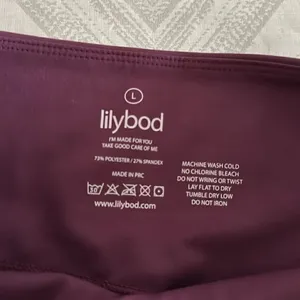 Lilybod Women’s Maroon 7/8 High Waist Leggings thumbnail 4