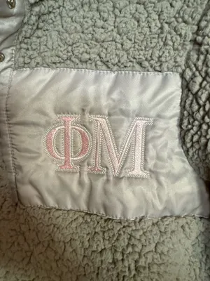Phi Mu jacket Gray Size M thumbnail 2
