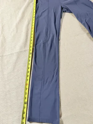 Athleta Womens Pants Small Gray Stretch Supplex Lycra Pull On Yoga Travel thumbnail 6