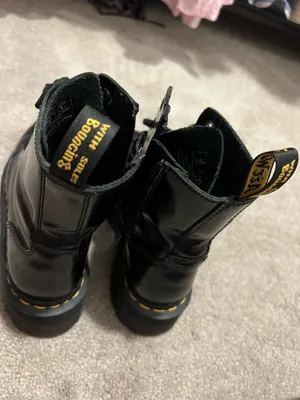 Platform Jadon Dr. Martens Boots Leather thumbnail 6