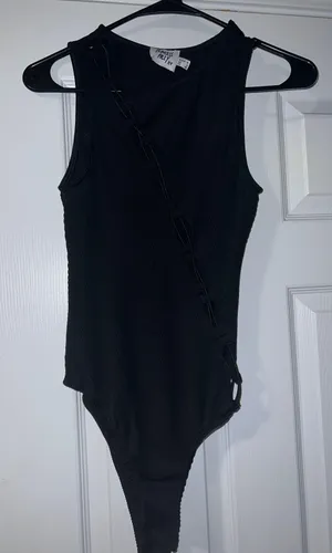 Princess Polly Black Cut-out Body Suit thumbnail 3