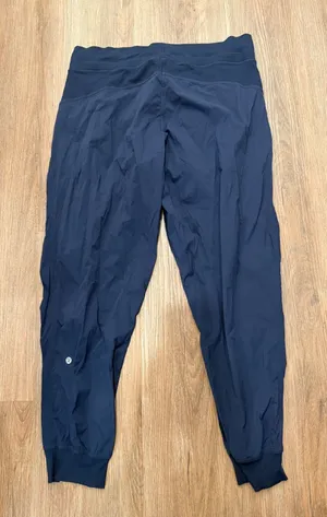 Lululemon dance studio Jogger Navy Blue Running Pants Size‎ 14 thumbnail 1