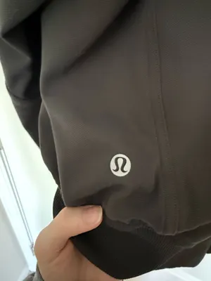 Lululemon wunder train track jacket graphite grey  thumbnail 2