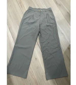 NEW LILLUSORY Wide Leg Dress Pants High Waisted Dressy Trousers L thumbnail 2
