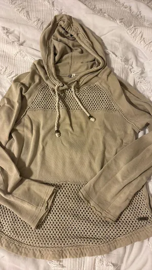 Rip Curl Tan Sweatshirt Hoodie thumbnail 1