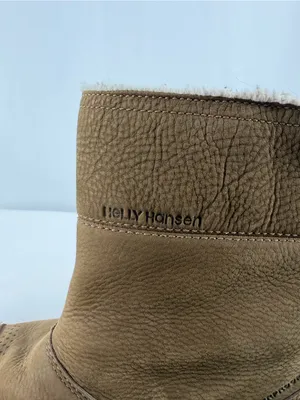 Helly Hansen‎ Waterpoof Leather Shearling Winter Pull On Boots in Brown Size 5.5 thumbnail 8