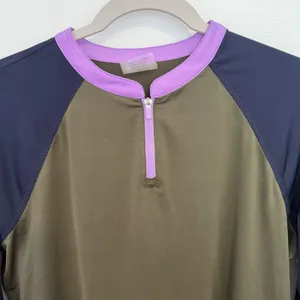 JoFit Women's Large Golf 1/4 Zip Top Colorblock UV Tennis Pickleball Active FLAW thumbnail 5