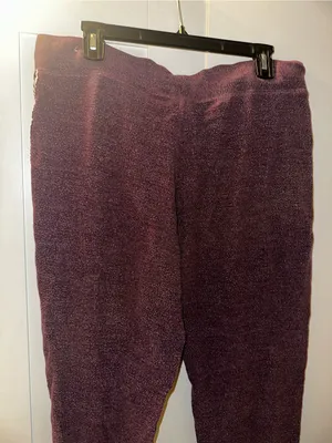 PINK Victoria's Secret Cozy Classic Joggers- Black Orchid thumbnail 10