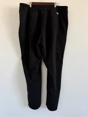 FIGS Yola Scrub Pants Women’s XXL Black Slim Straight Technical Collection TW200 thumbnail 2
