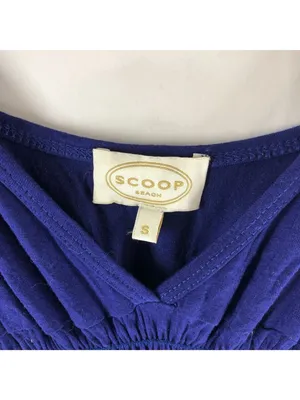 Scoop Beach Womens Purple Spaghetti Strap Midi Dress Size Small thumbnail 3