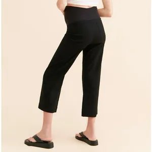 Maeve by Anthropologie Maternity Colette Pull-On Pants Women’s 10M Black thumbnail 6