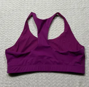 Outdoor Voices TechSweat Racerback Sports Bra Magenta Purple Womens Large thumbnail 1