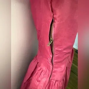 40s tafetta sweetheart maxi dress thumbnail 3