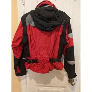 Vtg 90s North Face Extreme Ski Jacket Womens 8 Vest Coat Snow Winter Shell Red thumbnail 11