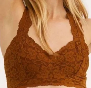 Free People Galloon Racerback Lace Bralette Sz Small NWT thumbnail 1